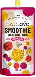 OWOLOVO gyümölcspüré alma-banán-málna smoothie 200 g