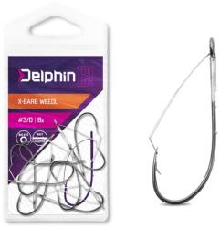 Delphin B! X-BARB WEEDL 2 8db/csg bokorugró cseburaska horog (101005325)