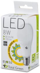 Total Green Bec LED EVO3.0 A60 8W E27 3000K