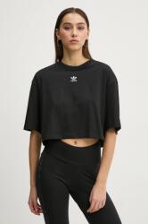 Adidas t-shirt Essential női, fekete, IW5706 - fekete XS