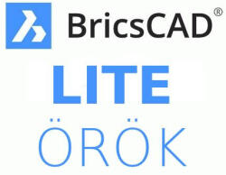  BricsCAD Lite új örökös példány (LIT-SU-PER-NEW-V24-1Y)
