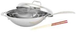 BEKA Chef inox wok 30 cm fogantyú és fogantyú indukciós wokhoz