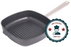 Baf Titán grill serpenyő 26x26 magas 6, 5 cm BAF Gigant new line profi fogantyúval