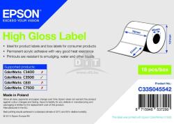 Epson S045542 magasfényű etikett (C33S045542) (C33S045542)