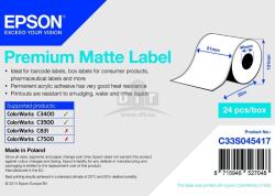 Epson S045417 prémium matt címkeszalag (C33S045417) (C33S045417)