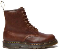 Dr. Martens bőr bakancs 1460 SR barna, női, lapos talpú, DM32010205 - barna Női 45