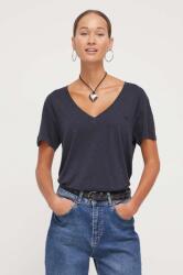 Superdry t-shirt női, sötétkék - sötétkék XS - answear - 13 990 Ft