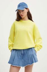 Tommy Hilfiger felső sárga, női, nyomott mintás, WW0WW39791 - sárga L
