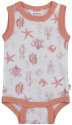 JOHA Body/Maiou lână de vară Joha - Aqua Flora Pink