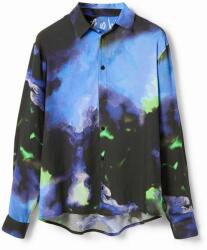 Desigual ing férfi, galléros, fekete, regular - fekete L