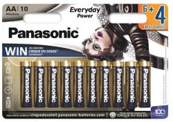 Panasonic EVERYDAY POWER szupertartós elem (AA, LR6EPS, 1.5V, alkáli) 10db /csomag (LR6EPS/10BW 6+4F) - bluedigital