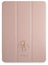 GUESS GUIC12PUSASPI iPad Pro 12.9" 2021 Book Cover Saffiano Collection tok rózsaszín