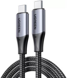 UGREEN USB-C to USB-C Cable 240W - кабел за бързо зареждане за устройства с USB-C порт (100 см) (черен)