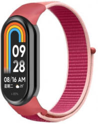 gigapack Xiaomi Smart Band 9 tépőzáras pótszíj rózsaszín (GP-146558)