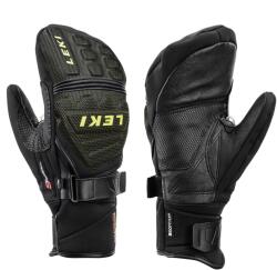 Leki Race Coach C-Tech S Mitten férfi síkesztyű, black-ice-lemon 8.5