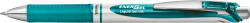 Pentel Zseléstoll, 035 mm, nyomógombos, PENTEL EnerGel BL77, türkíz (PENBL77S3X) - officemarket