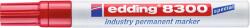 edding Alkoholos permanent marker 8300 ipari Edding piros (7580087002) - web24