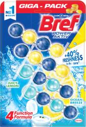 Bref Power Aktiv GIGA Pack Lemon 2x50g Ocean 2x50g toalett frissítő