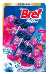 Bref Color Aktiv Fresh Flowers toalett frissítő 4x50g