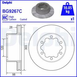 DELPHI Disc frana DELPHI BG9267C (BG9267C)