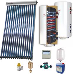 SUNSYSTEM Sistem solar presurizat , panou Sunsystem VTC 30 tuburi, boiler cu 2 serpentine si rezistenta electrica Sunsystem 200 litri, pompa 25-60, controller, vas expansiune, antigel, supapa 1/2, aerisitor 1/2