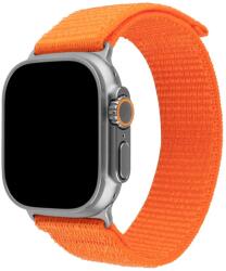 FIXED Nylon Sporty Strap for Apple Watch Ultra 49mm narancssárga (FIXNST2-1029-OR)