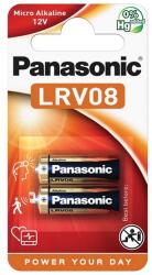 Panasonic tartós elem (LRV08L/2BP, 12V, alkáli) 2db/csomag LRV08L-2BP (LRV08L-2BP)