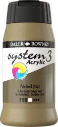 Daler-Rowney System3 Akril festék Pale Gold Imitation 500 ml 1 db (129500708)