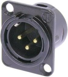 Neutrik NC3MD-L-B-1 XLR csatlakozó (NC3MD-L-B-1)