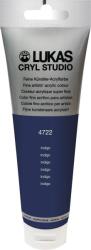 LUKAS Cryl Studio Plastic Tube Akril festék Indigo 125 ml 1 db (747220012)