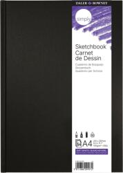 Daler-Rowney Simply Sketchbook Simply Vázlatfüzet A4 100 g Black (482154400)