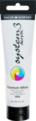 Daler-Rowney System3 Akril festék Titanium White 150 ml 1 db (129150009)