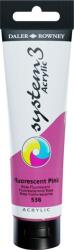 Daler-Rowney System3 Akril festék Fluorescent Pink 150 ml 1 db (129150538)