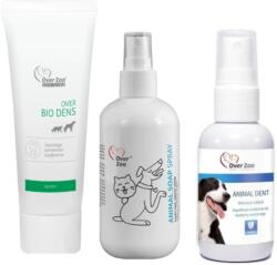 Over Zoo OVER ZOO Bio-Dens fogkrém 70g, OVER ZOO Animal Dent 50ml + INGYENES OVER ZOO Animal Soap Spray 50ml