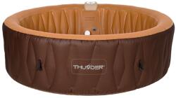 THUNDER - Mocha Spa - Vízmelegítős Felfújható Hidromasszázs Medence 130 Fúvókás Jacuzzi Rendszerr