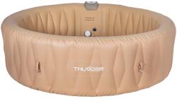 THUNDER - Latte Spa - Vízmelegítős Felfújható Hidromasszázs Medence 130 Fúvókás Jacuzzi Rendszerr