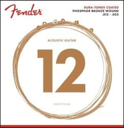 Fender 860L Phosphor Bronze 12-53 Corzi chitare acustice (0730860403)