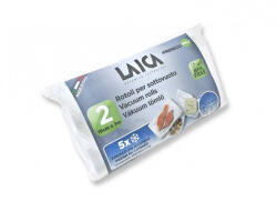 LAICA VT36060 2 db légcsatornás, EXTRA erős 15 x 300 cm vákuumcsomagoló tekercs, BPA mentes vákuumfólia tömlő (VT36060) - haztartasibolt
