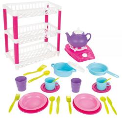 Pilsan Set de servit ceaiul Pilsan Hamarat Three-Tier Dish Rack (PL-03-337) - ookee