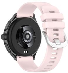  strap-052 Xiaomi Mi Watch S3 rózsaszín szilikon okosóra szíj (strap-052)