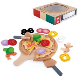 Hape Jucarie - Set de gatit pizza (29 piese) (E3173A) - ookee Bucatarie copii