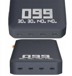 A-Solar Nagy teljesítményű 200W Pd 3.1 powerbank Usb-c Usb Type-C kábellel 27000mAh Usb-c Xtorm (XB403)