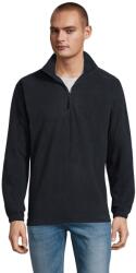 SOL'S Unisex felnőtt Ness Half Zip Fleece felső L kék