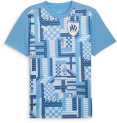 PUMA Olympique de Marseille Pre-match rövid ujjú mez Férfiak PUMA M kék