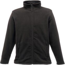 Regatta Férfi egyszínű Micro Fleece teljes cipzáras kabát (Layer Lite) L fekete