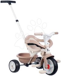 Smoby Tricikli szabadonfutó Be Move Comfort Tricycle Beige Smoby állítható tolókarral és védőkerettel és halk EVA kerekekkel bézs 10 hó-tól (SM740418)