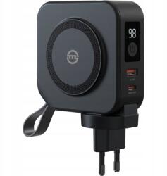 Power bank Mobile Origin, indukciós MagSafe, Qi, 10000mAh 15W, erős Pd (PBT-02L-BLK)