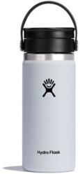 Hydro Flask Thermo bögre 16 OZ Wide Flex Sip Lid, fehér