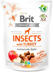 Brit Dog Crunchy Cracker Insects with Turkey and Apples 200 g