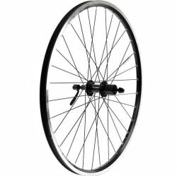  Kerék 26" 559 H. DF. alu abr kazettás fekete TX500